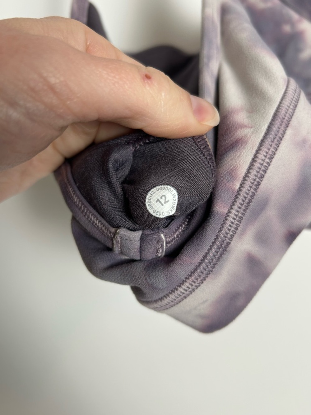 Lululemon Power Y Sports Bra Size 12 - Picture 6 of 6